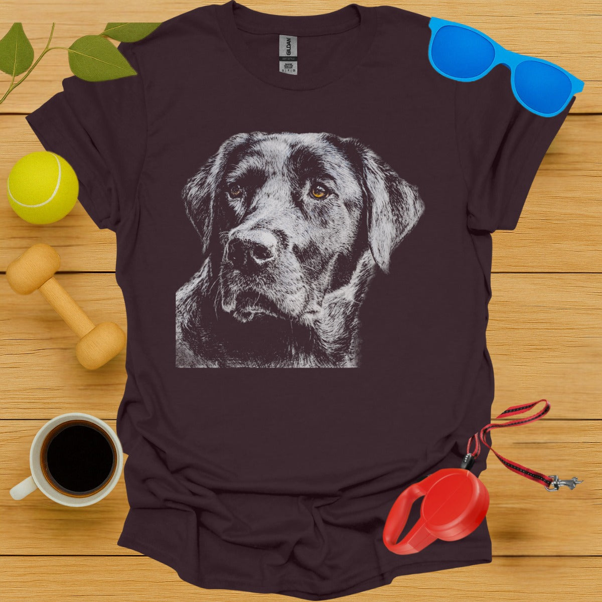 Labrador Retriever Crayon Portrait