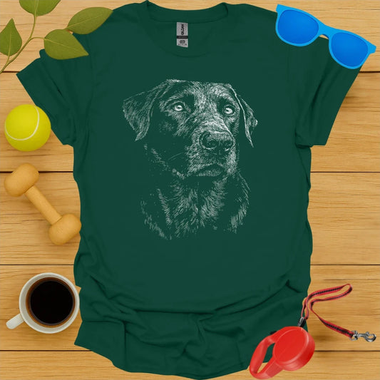 Labrador Retriever Drawing Tee