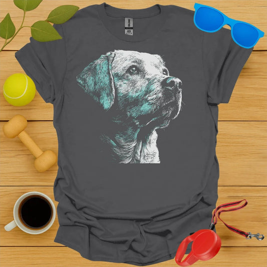 Labrador Retriever Duotone Portrait Tee