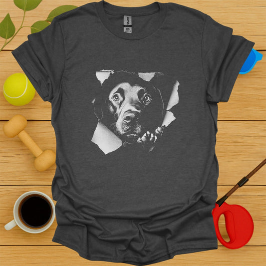 Labrador Retriever Peaking T-Shirt