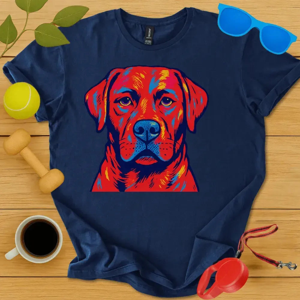 Labrador Retriever Pop Art Tee