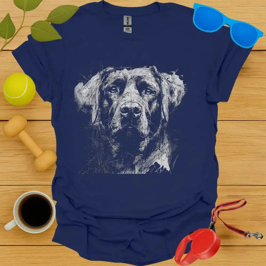 Labrador Retriever Sketch T-Shirt