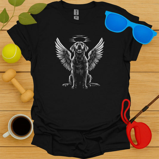 Labrador Retriever Wings and Halo Tee