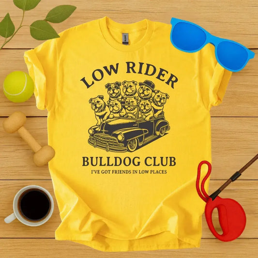 Low Rider Bulldog Club T-Shirt