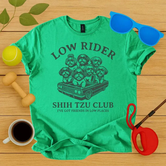 Low Rider Shih Tzu Club T-Shirt