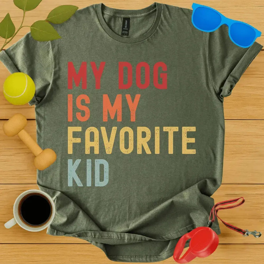 My Dog is My Favorite Kid Tee