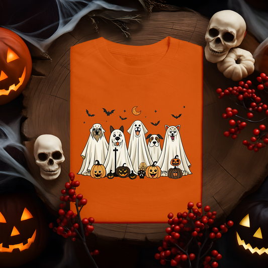 Halloween Squad Tee - Orange