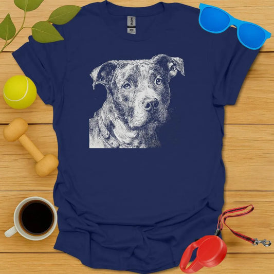 Pitbull Portrait Tee