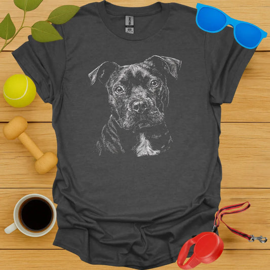 Pitbull Portrait Tee