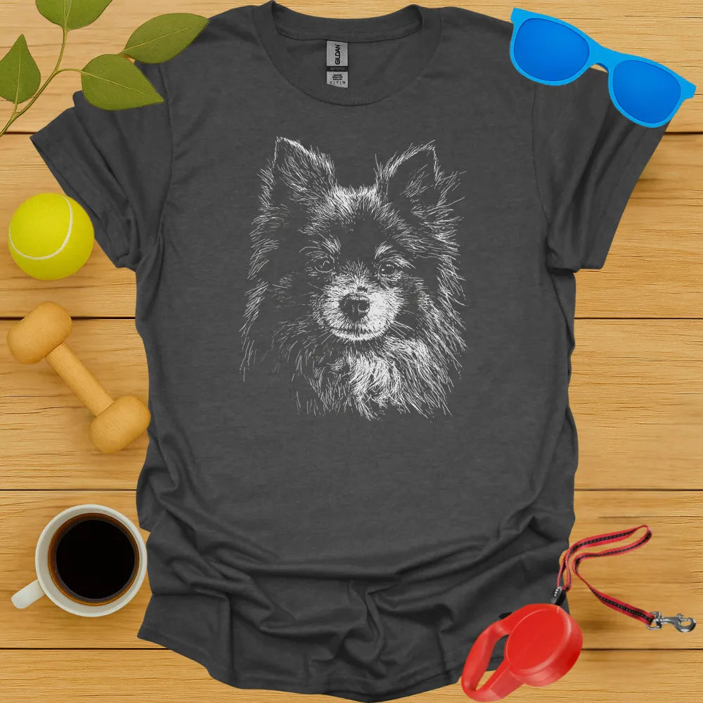 Pomeranian Portrait Tee