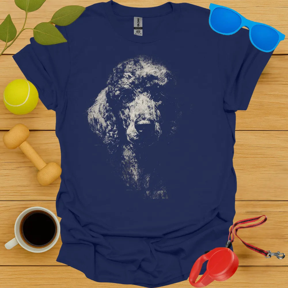 Poodle Sketch Tee