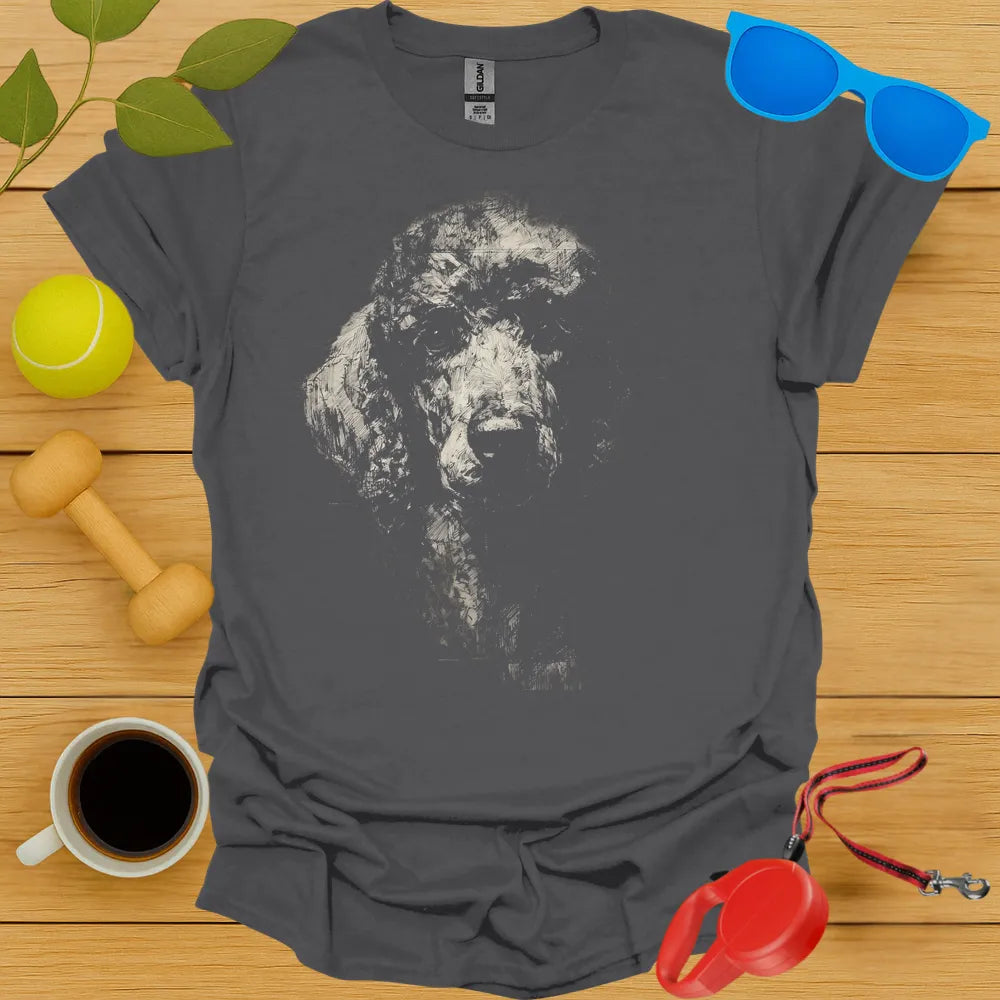 Poodle Sketch Tee
