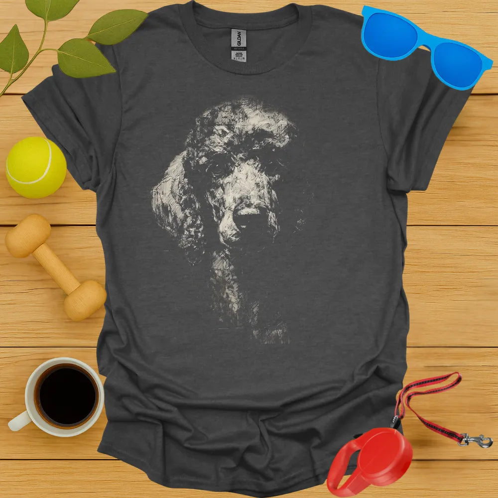 Poodle Sketch Tee