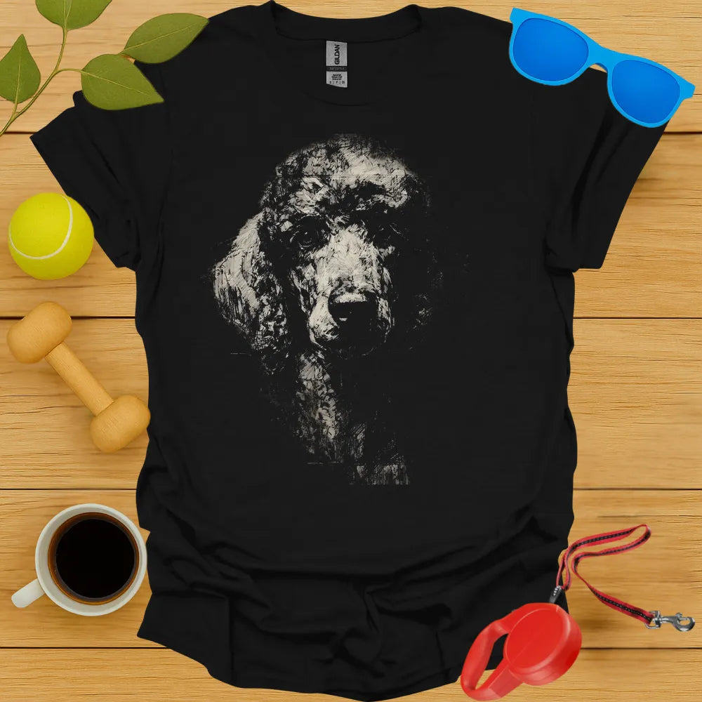 Poodle Sketch Tee