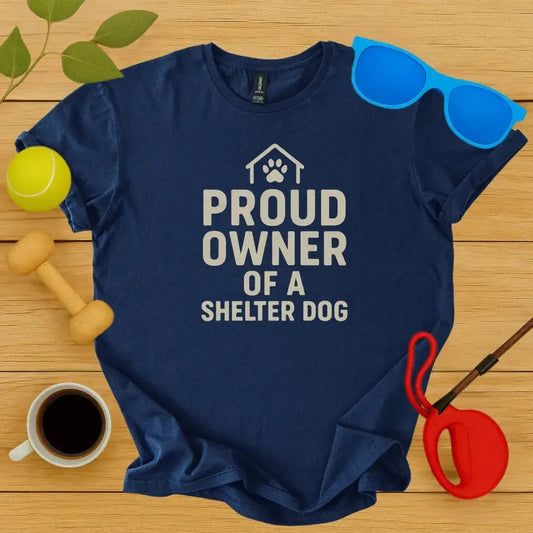 Proud Shelter Dog Owner T-Shirt
