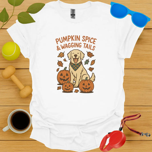 Pumpmpkin Spice Wags Tee