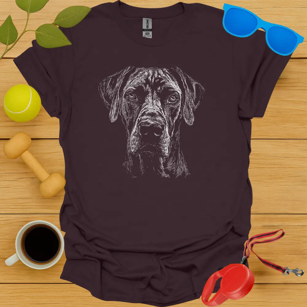 Rhodesian Ridgeback Portrait Tee