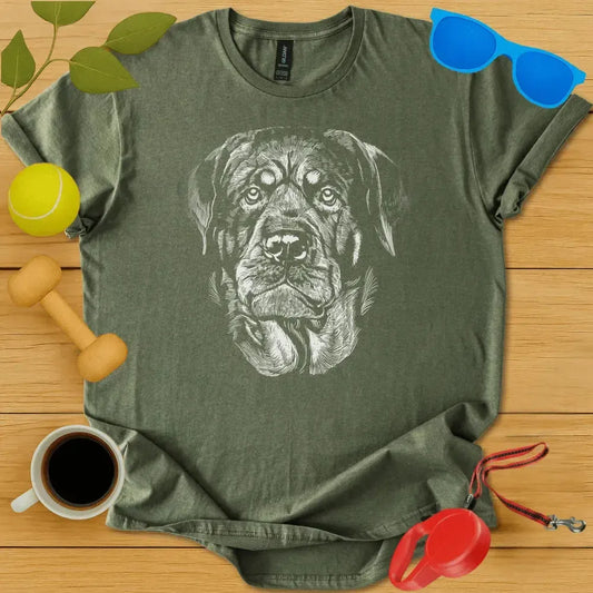 Rottweiler Monochrome Tee