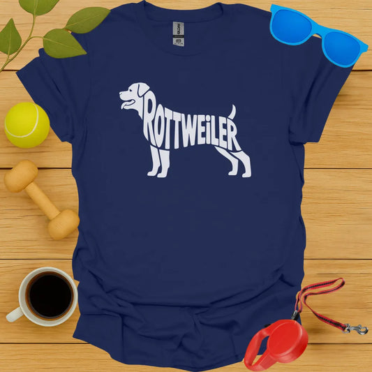 Rottweiler Typography Tee