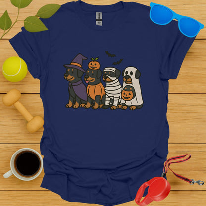 Cute Halloween Dog Graphic Tee Shirt product