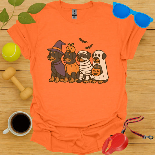 Halloween Dogs Themed Graphic Design T-shirt product type