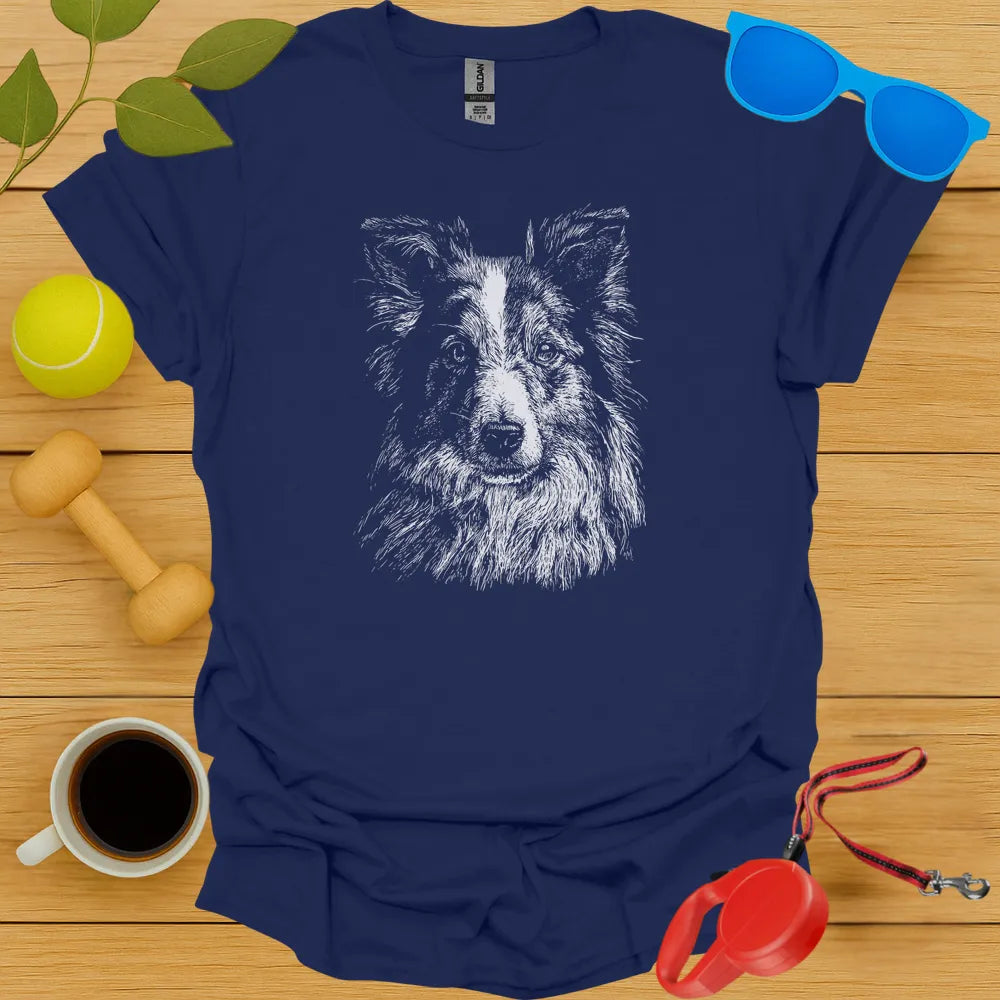 Shetland Sheepdog Portrait Tee