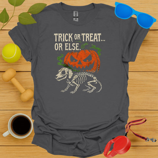 Trick or Treat or Else Halloween Graphic Tee product