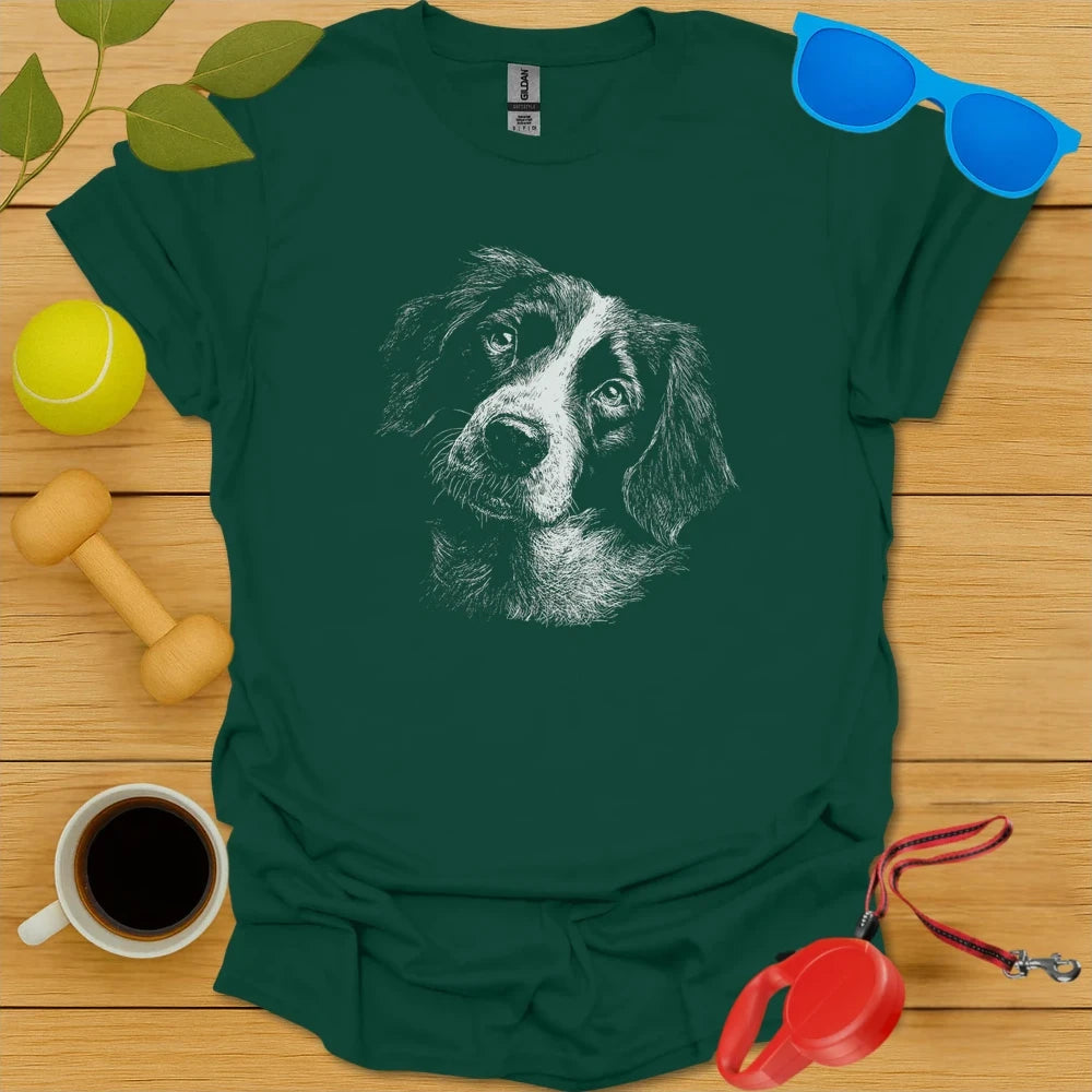 Springer Spaniel Sketch Tee