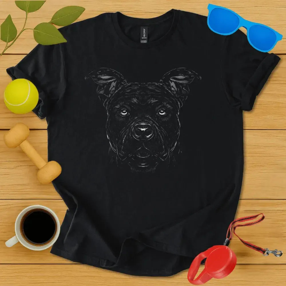 Staffordshire Bull Terrier Monochrome Tee