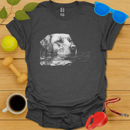 Swimming Lab Portrait Tee