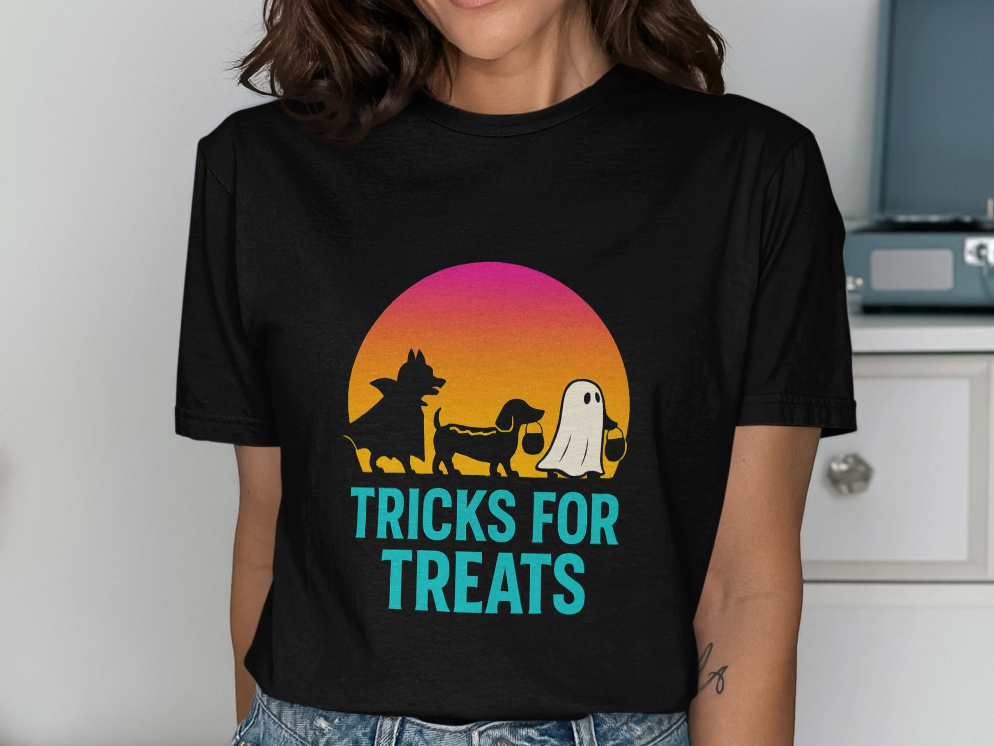 Tricks For Treats Halloween T-shirt product type