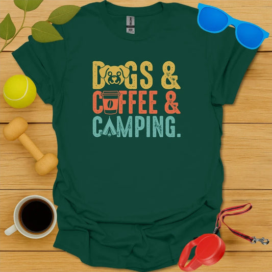 Weekend Essentials | Dogs, Coffee & Camping Tee