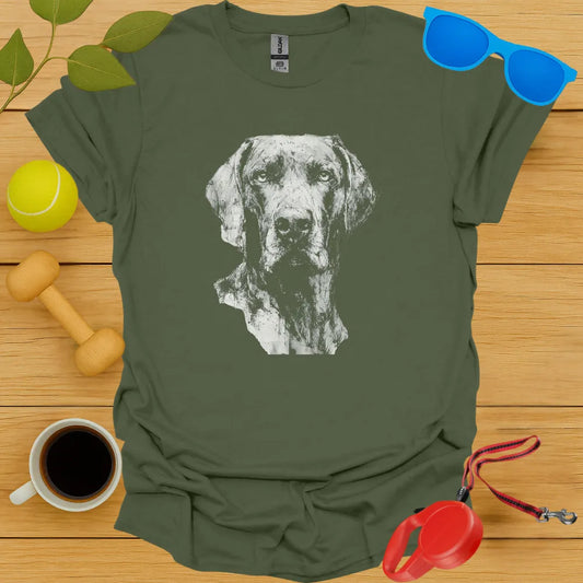 Weimaraner Portrait