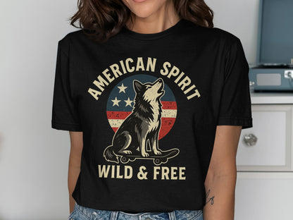 American Spirit Wild and Free Comfort-fit T-shirt product