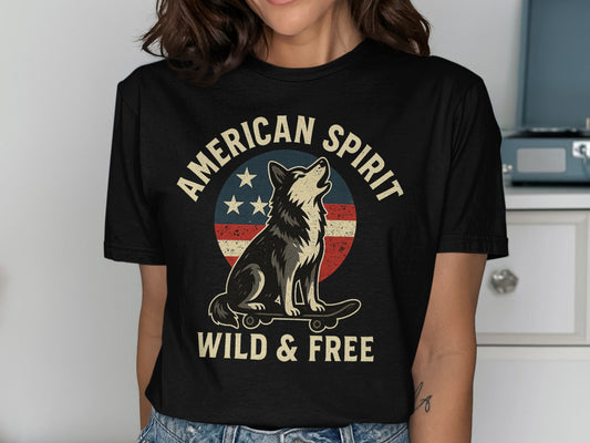 American Spirit Wild and Free Comfort-fit T-shirt product