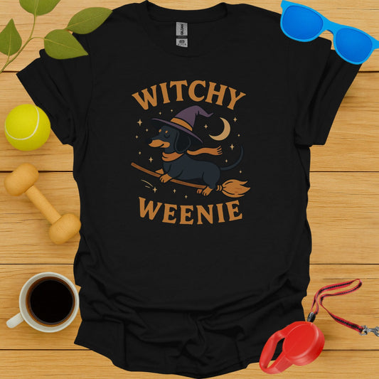 Witchy Weenie Graphic Tee Halloween Costume product