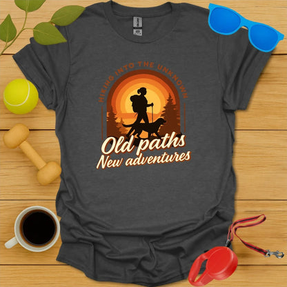 Women’s Hiking Shirt | Dog Lover Trail Adventure Tee