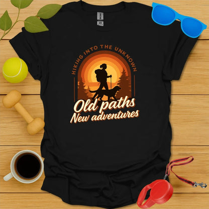 Women’s Hiking Shirt | Dog Lover Trail Adventure Tee