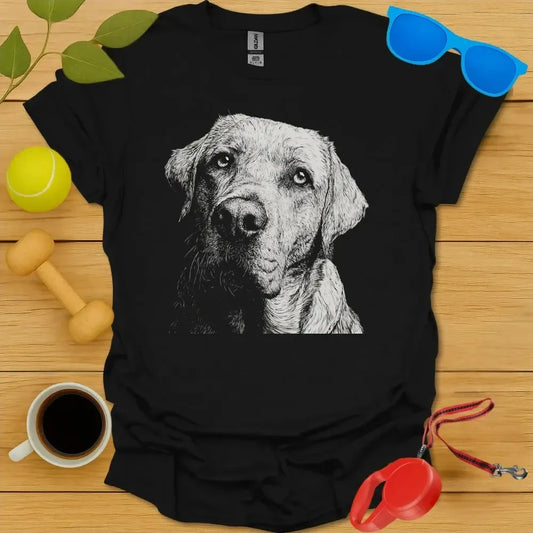 Yellow Lab Portrait Tee