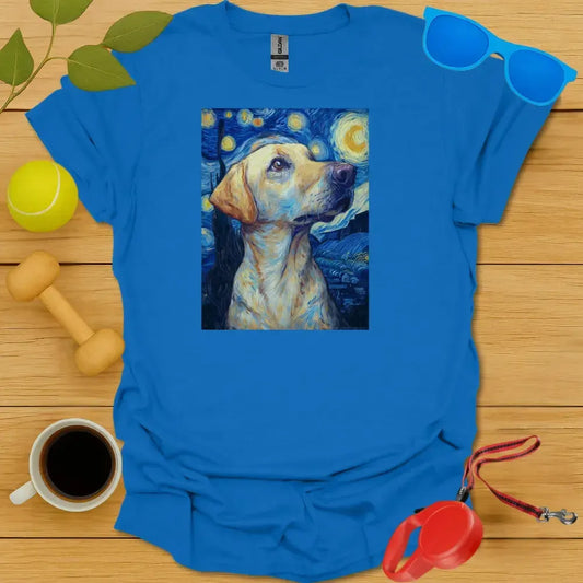 Yellow Lab Starry Night Tee