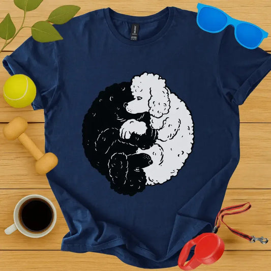 Yin Yang Poodles Tee