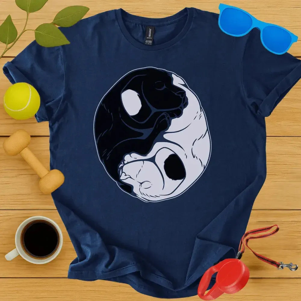 Yin and Yang Dogs T-Shirt