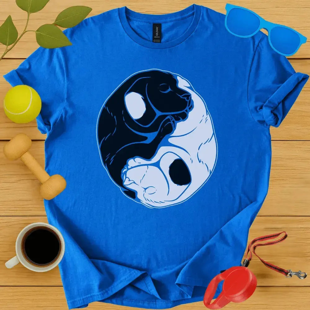 Yin and Yang Dogs T-Shirt