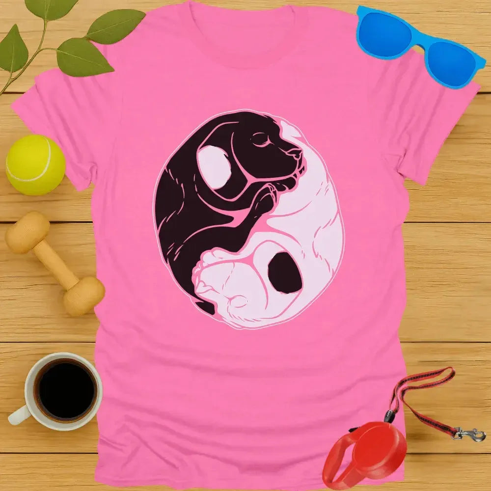 Yin and Yang Dogs T-Shirt