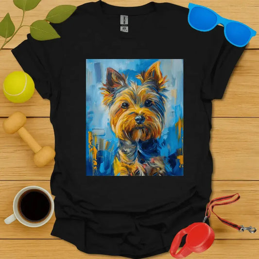 Yorkshier Terrier Van Gogh Tee