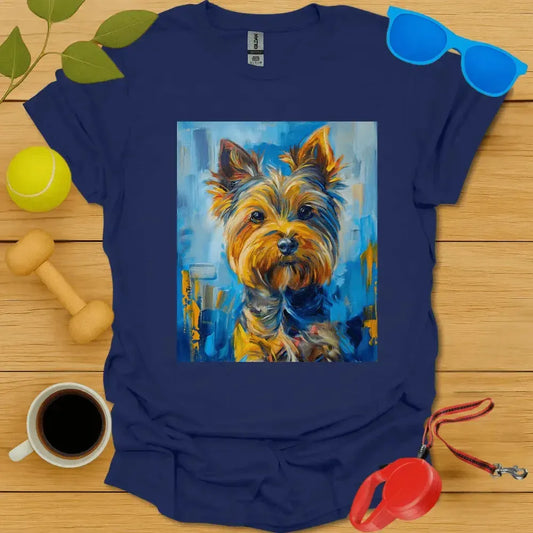 Yorkshier Terrier Van Gogh Tee