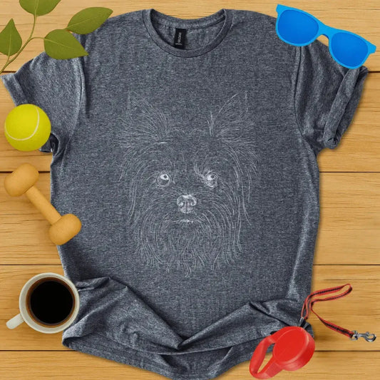 Yorkshire Terrier Monochrome Tee