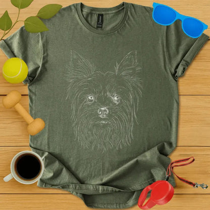 Yorkshire Terrier Monochrome Tee