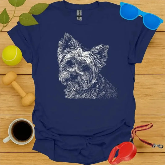Yorkshire Terrier Portrait Tee