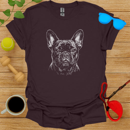 French Bulldog Graphic Design T-Shirt for Pet Lovers